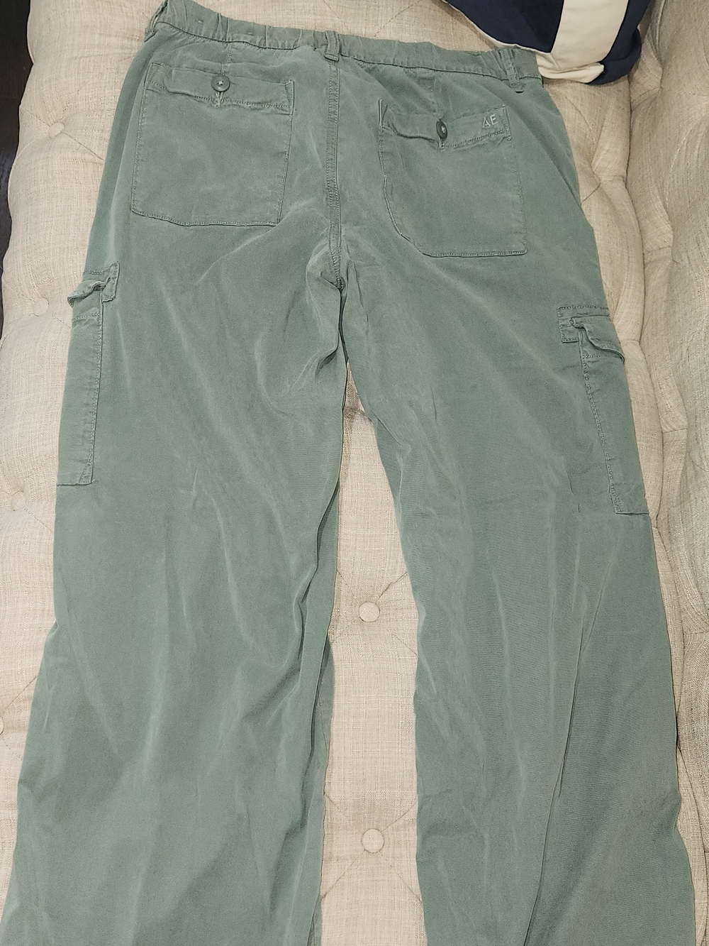 Womens AE Dream Drape Cargo Pants - Picture 2 of 2